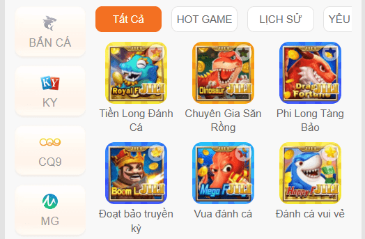 Điểm danh sảnh bắn cá F168 chất lượng